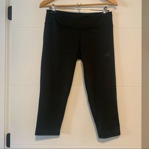 Adidas | Black Capri Leggings